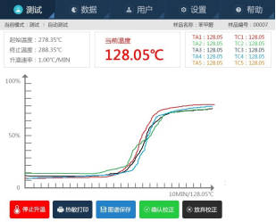 自動測試界面